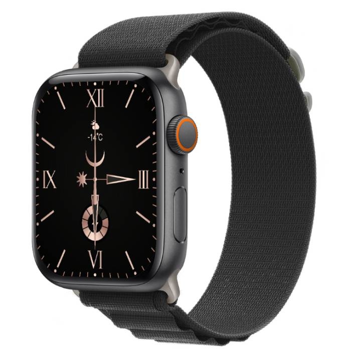 

G-tab watch ft 8, 51mm, stainless-steel body, silicon starp - black