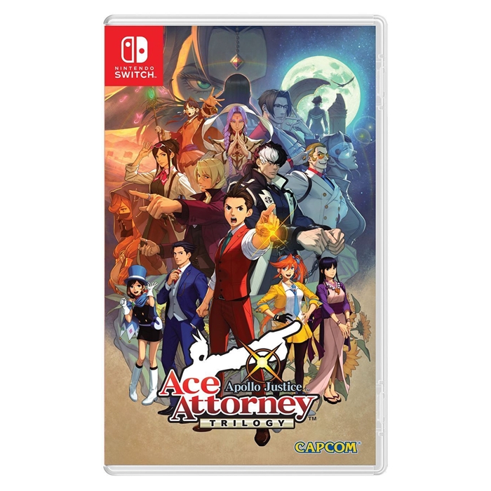 Buy Nintendo switch apollo justice: ace attorney trilogy game in Kuwait