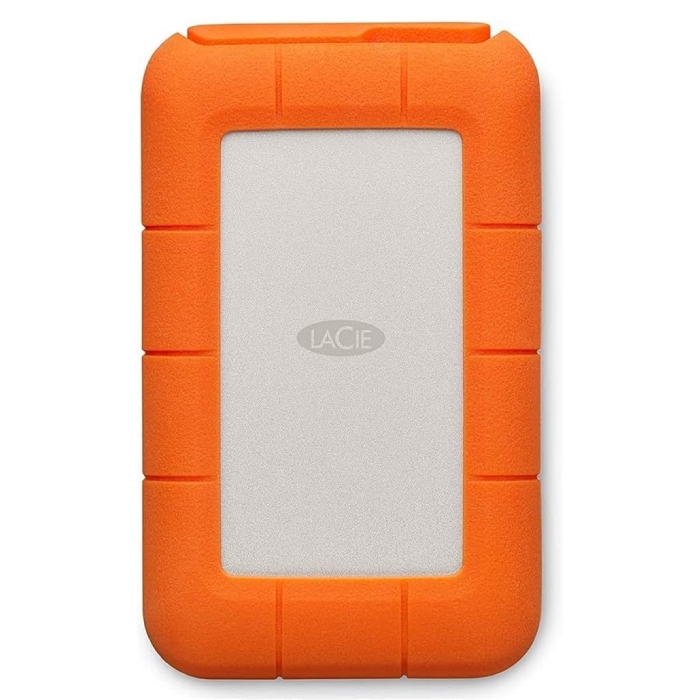 Buy Lacie rugged usb-c 5tb external hard drive, stfr5000800 - orange in Kuwait