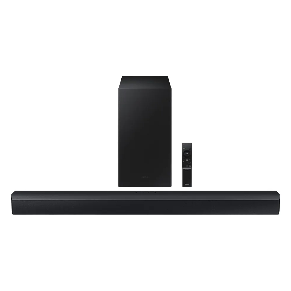 Buy Samsung 2. 1 channel wireless dolby digital soundbar, hw-c450/zn – black in Kuwait