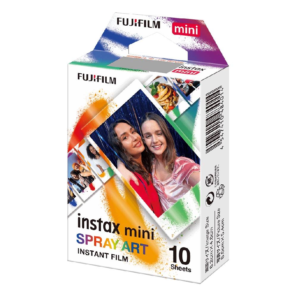 Buy Fujifilm instax mini spray  art film, 10 sheets,instx mini - sa in Kuwait