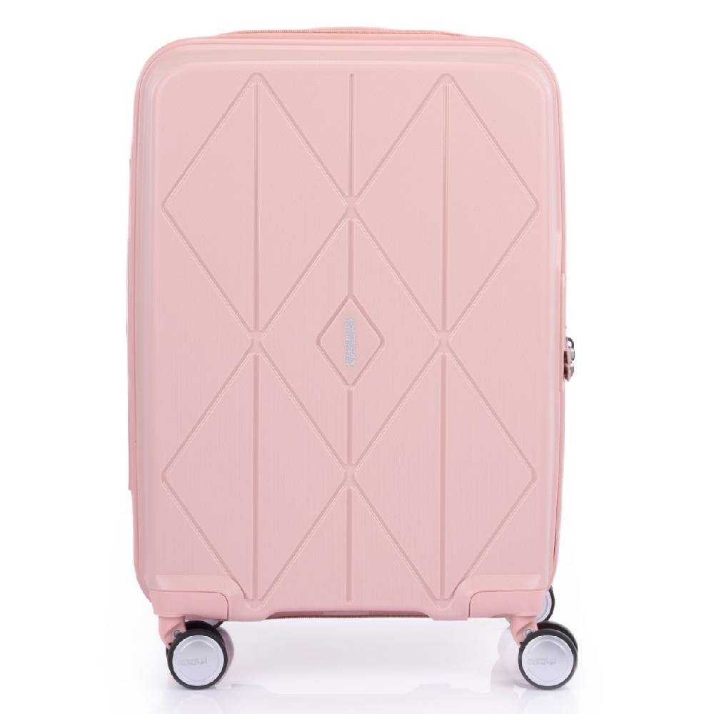 Buy American tourister argyle hard spinner luggage, 55cm, qh7x00001- hard pink in Kuwait
