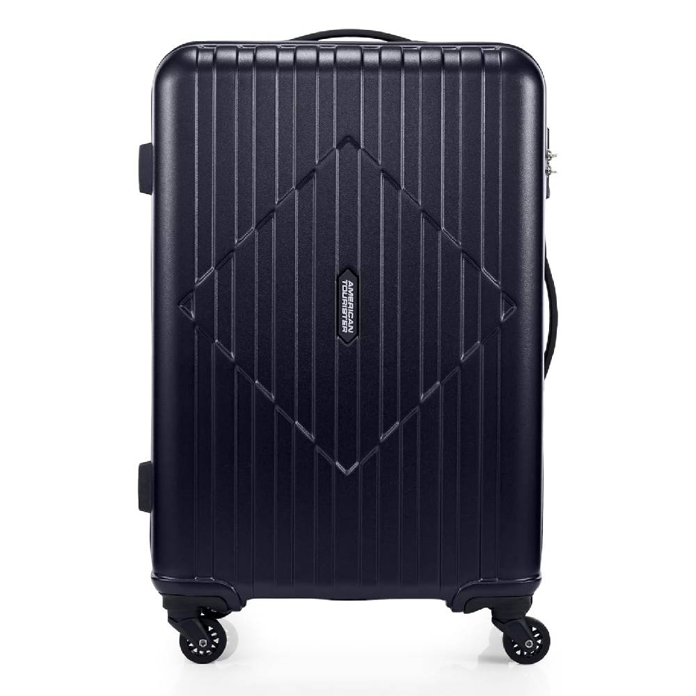 Buy American tourister skytrac hard luggage with spinner wheels, 68cm, hz9x09002 - black in Kuwait