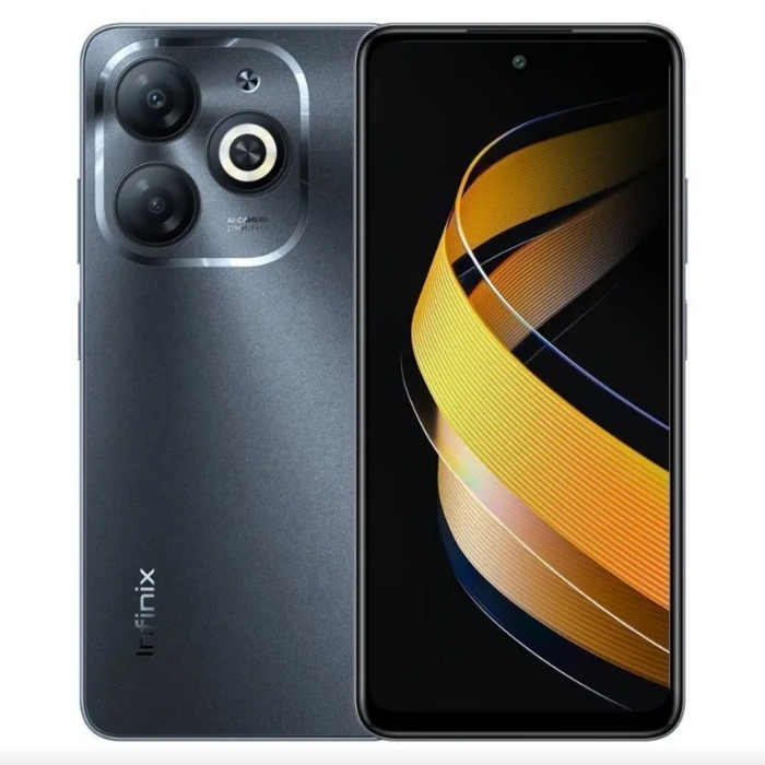 Buy Infinix smart 8 pro phone, 6. 6-inch, 4gb ram, 128gb – black in Kuwait