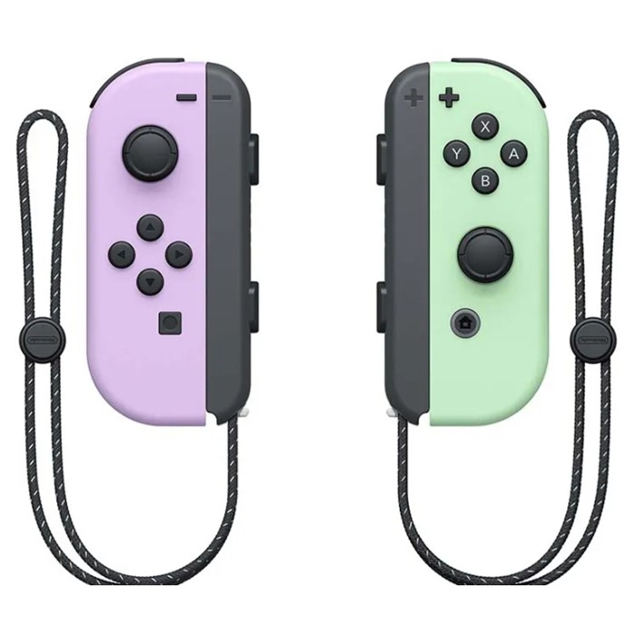 Buy Nintendo switch joy-con controllers - pastel purple / pastel green in Kuwait