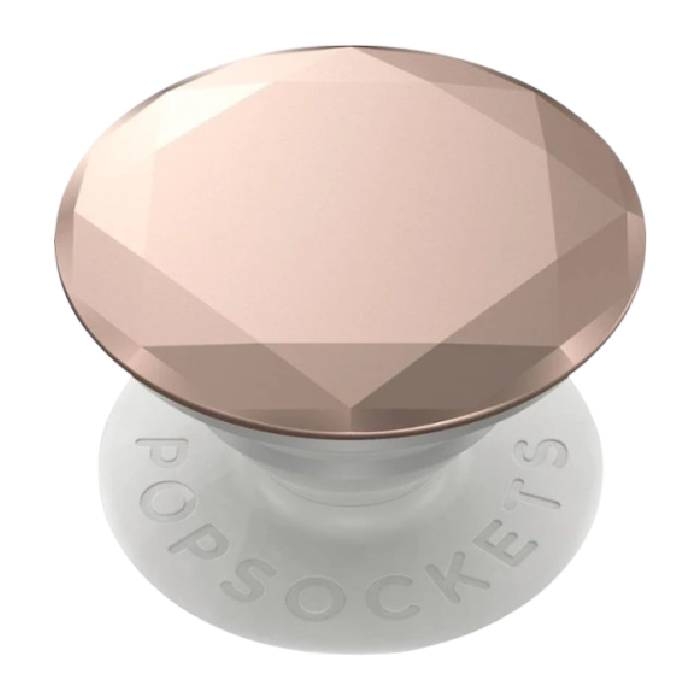 

Popsockets phone stand and grip (800491) – metallic diamond rose gold