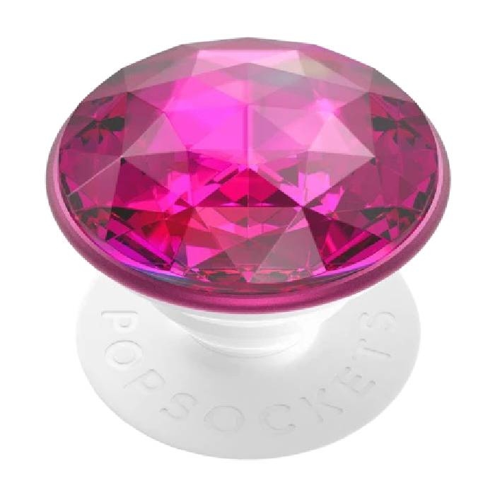 

Popsockets phone stand and grip (801526) – disco crystal plum berry