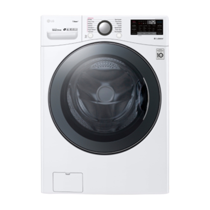 

Lg 17/10 kg front load washer dryer - white (ws1710wht)