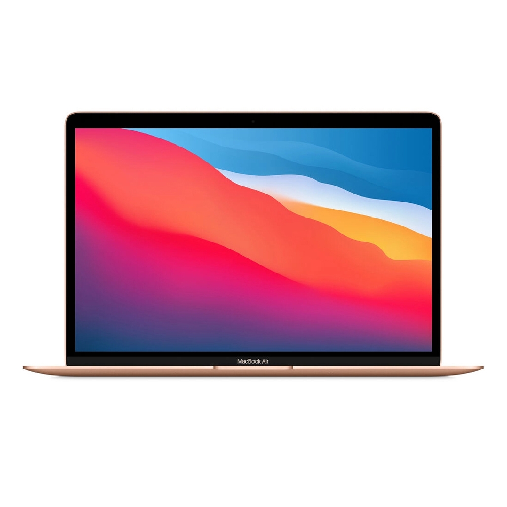 Buy Apple macbook air m1, 16 ram 256gb ssd 13. 3-inch (2021) - gold in Saudi Arabia