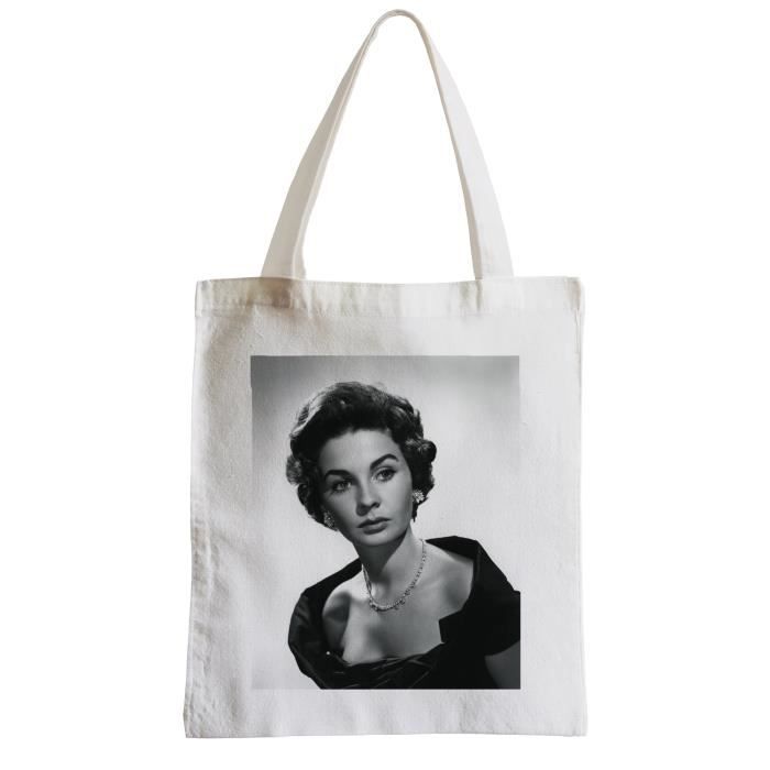 Buy Large shopping bag beach student photo jean simmons vintage black and white walker evans in Kuwait