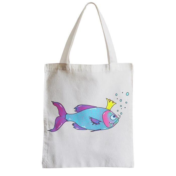 Buy La baleine - designer collection - rainbow unicorn ice cream cone shopping bag [origina... in Kuwait