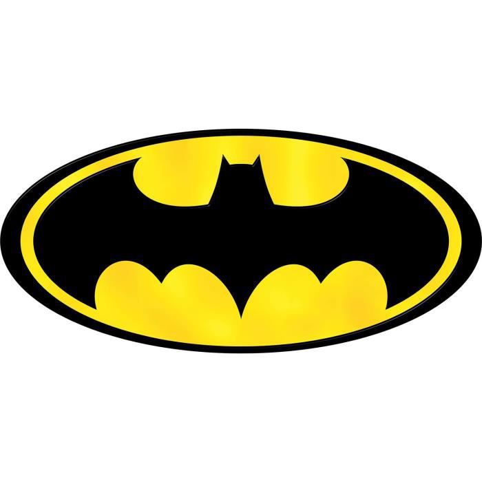 Poster poster batman super hero logo yellow(61x29cmb) price in Kuwait |  X-Cite Kuwait | kanbkam
