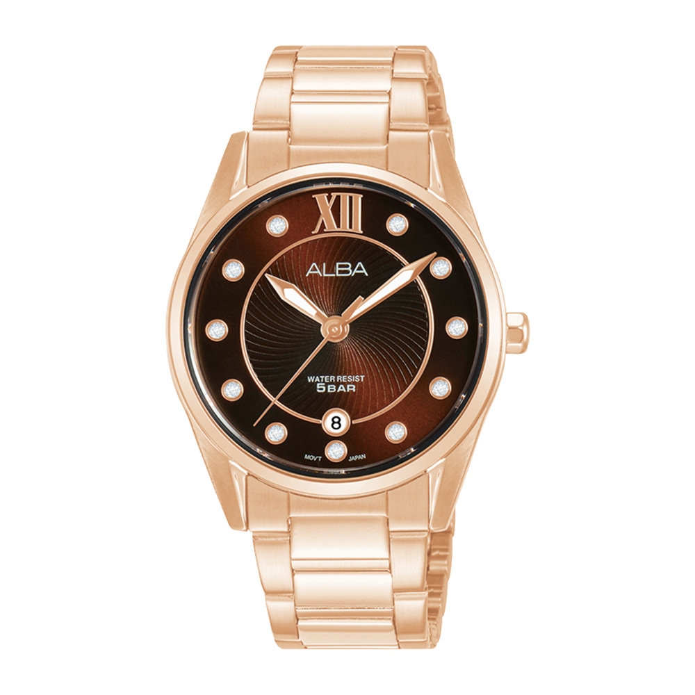 

Alba ladies watch analog quartz 34mm - (ag8m58x1)