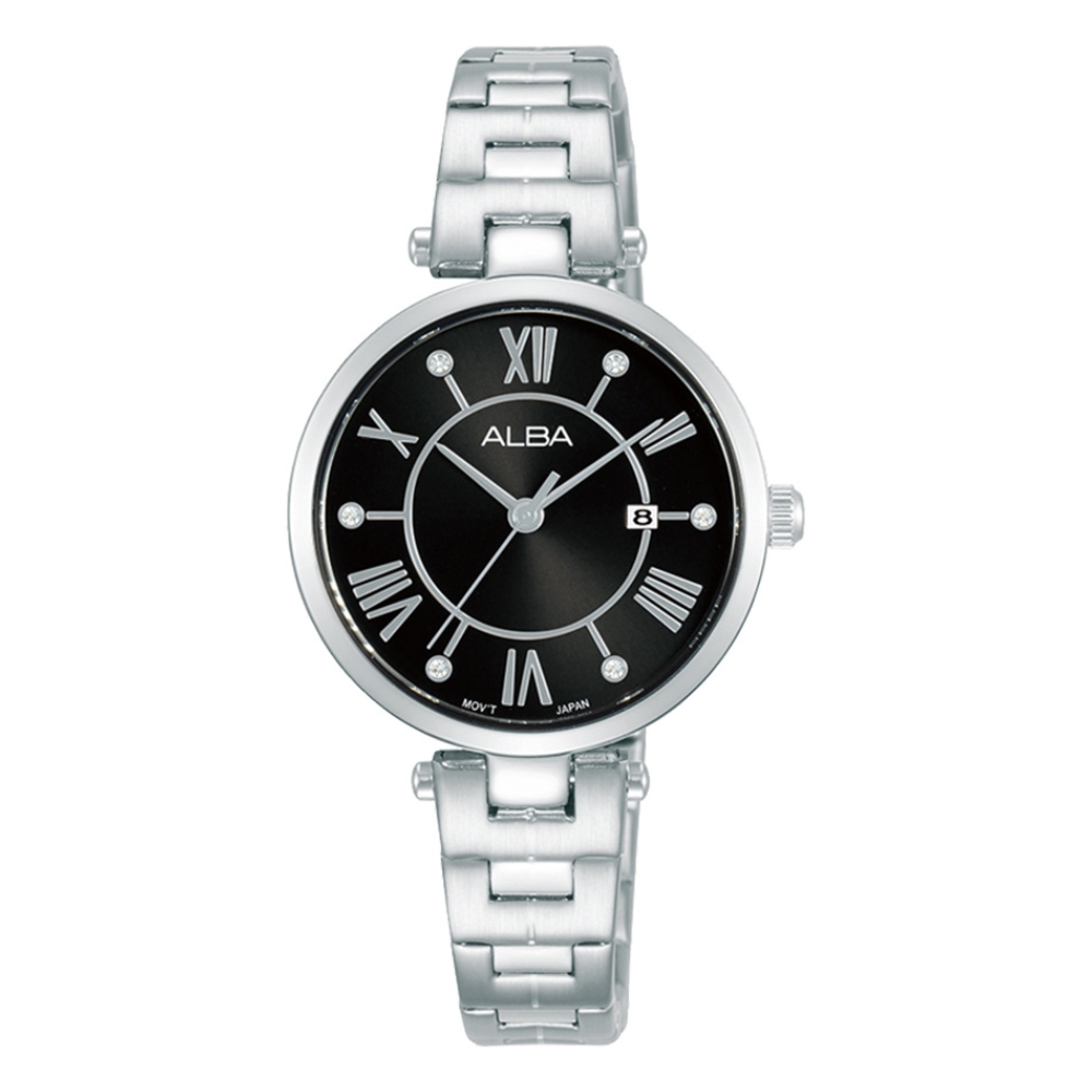

Alba ladies analog watch 29mm - metal strap (ah7ap1x1)