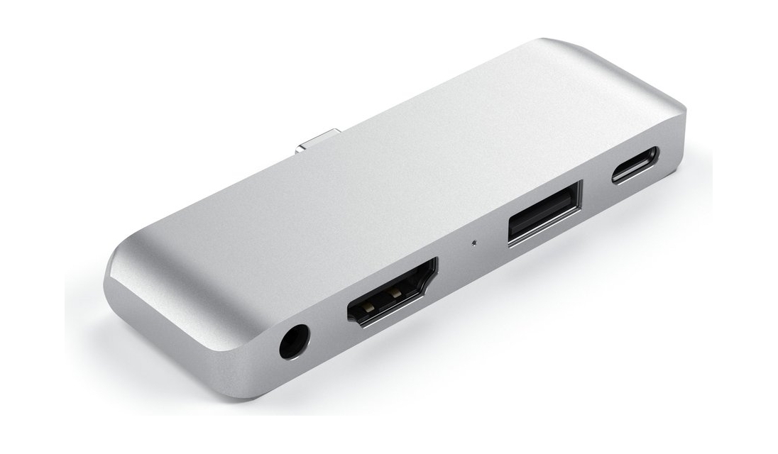 

Satechi aluminum type-c mobile pro hub adapter (st-tcmphs) - silver