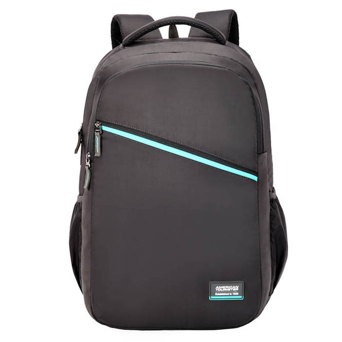 

American tourister altra plus laptop backpack 40l - black / blue