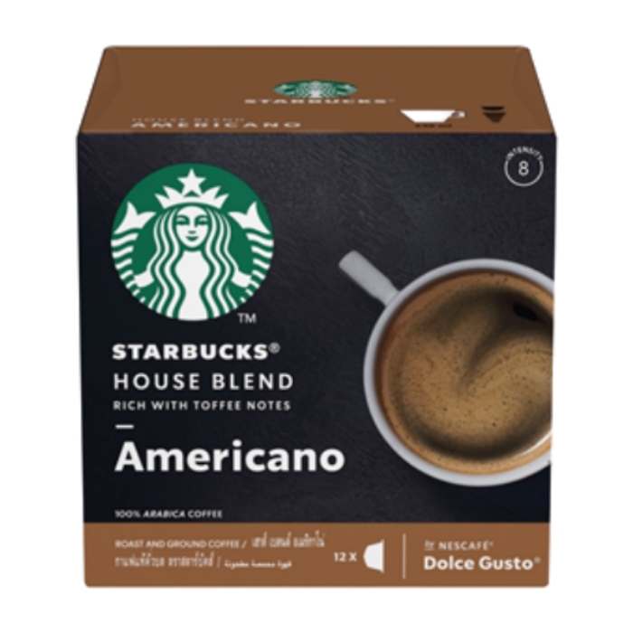 

Starbucks by dolce gusto house blend medium roast - 12 capsules