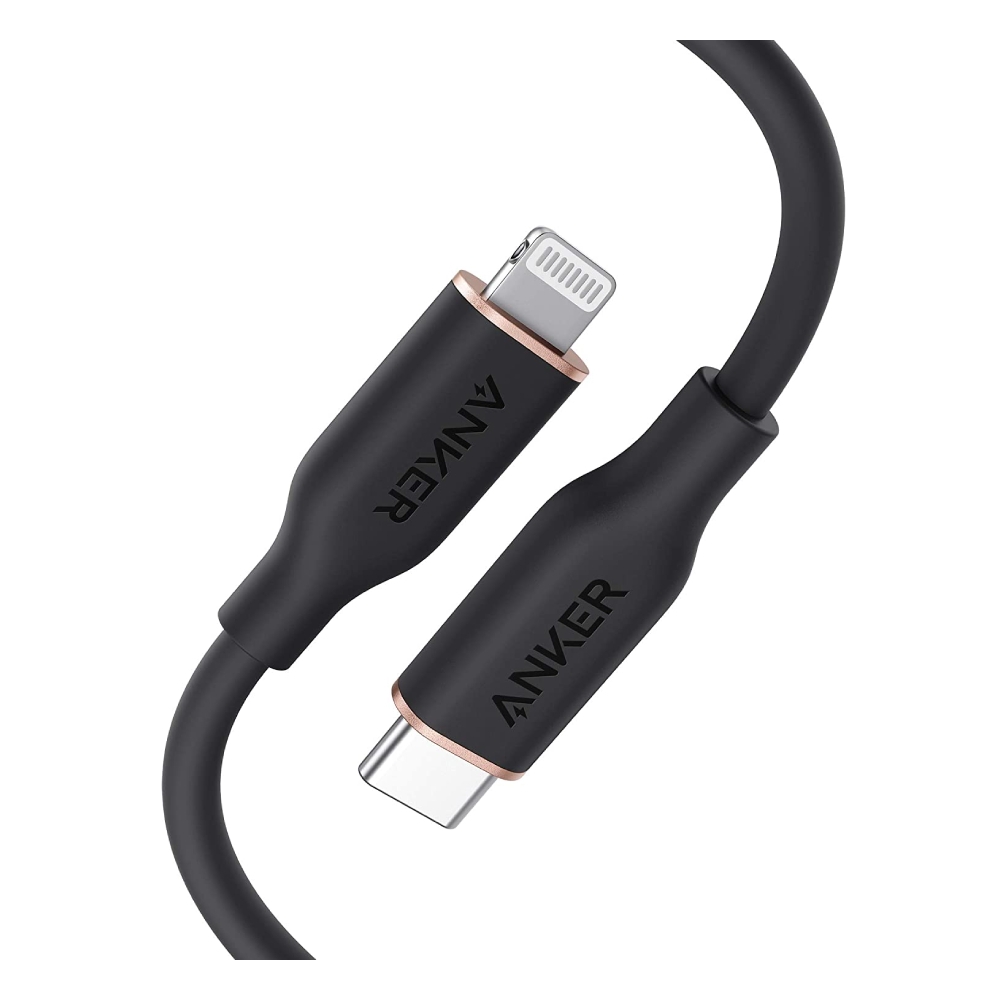 

Anker powerline iii flow usb-c to lightning 6ft cable - black