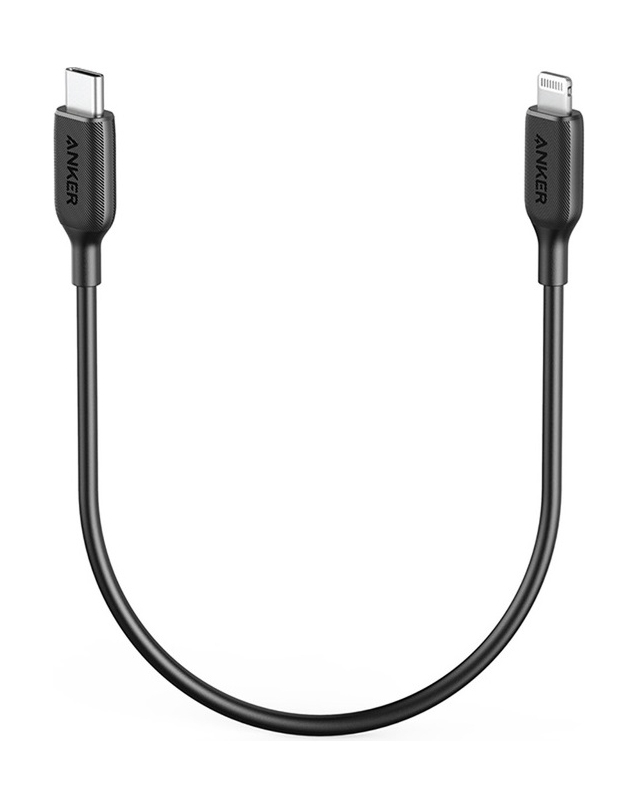

Anker powerline iii usb-c to lightning cable (1 feet) - black