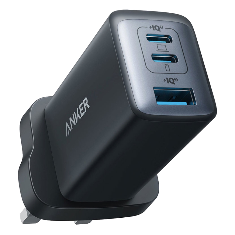

Anker powerport iii 3-port 65w wall charger - black