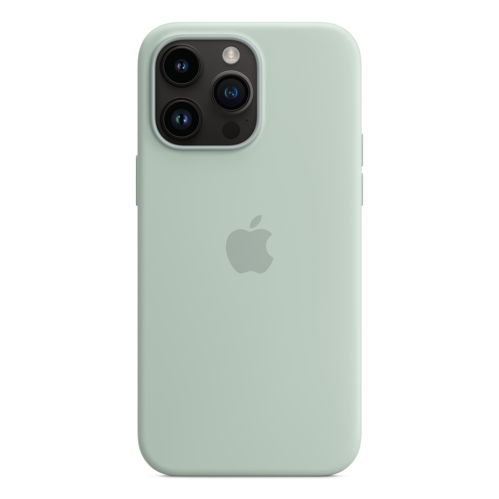 

Apple iphone 14 pro silicone case w/magsafe - succulent