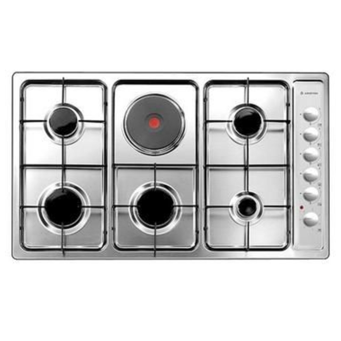 Ariston built in 90cm 5 burners gas hob (am95e0gmixsa)