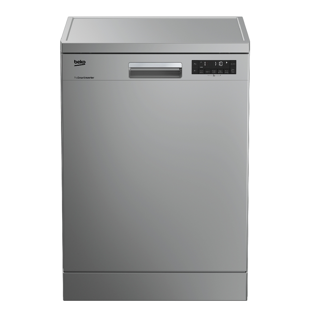 Buy Beko freestanding dishwasher 8 programs 15 place settings (dfn28424s) in Saudi Arabia