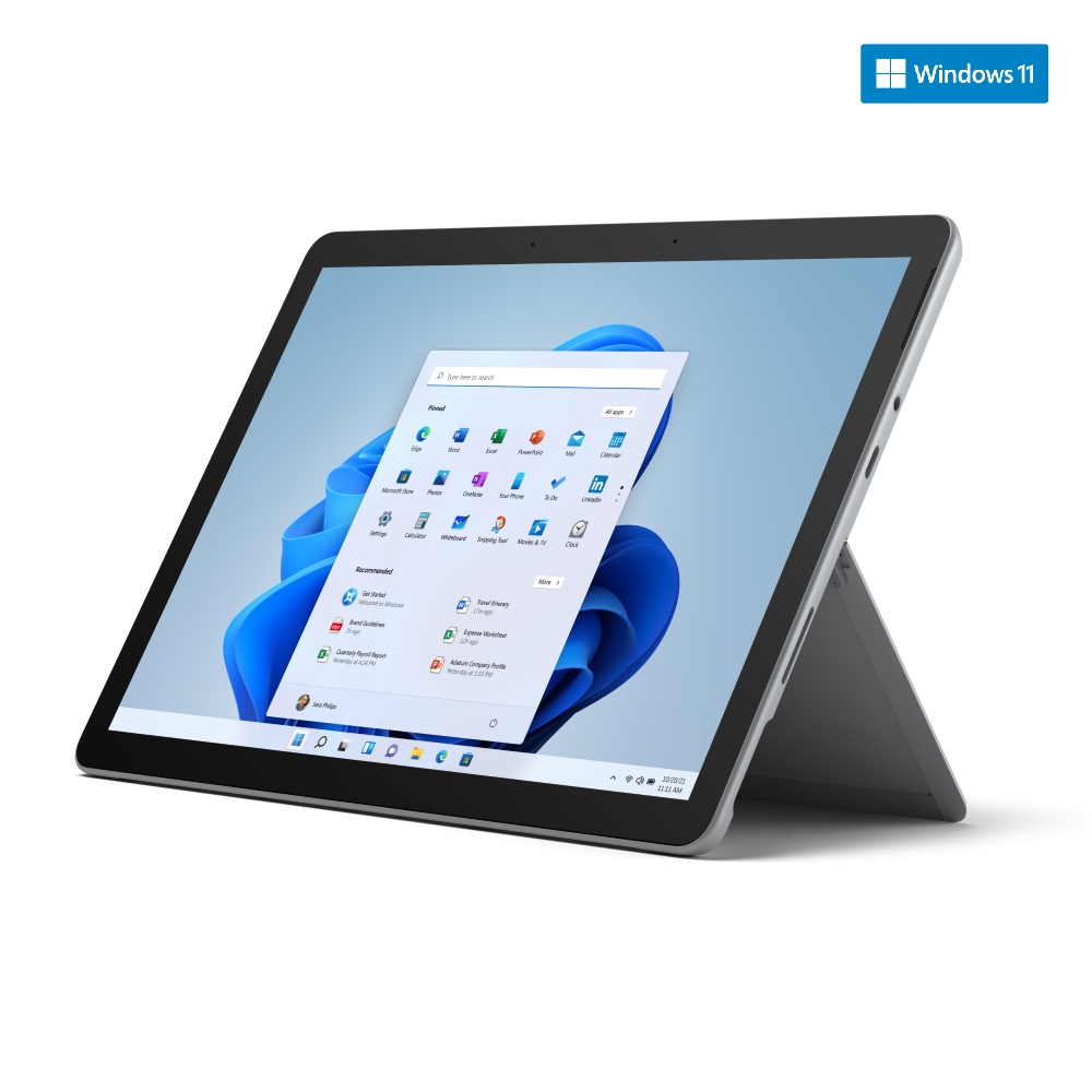 

Microsoft surface go 3 4gb ram, 64gb, 10. 5-inch fhd laptop - platinum