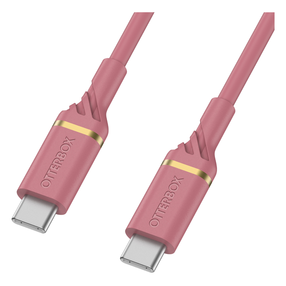 

Otterbox usb-c to usb-c fast charge cable - standard 1 meter | pink