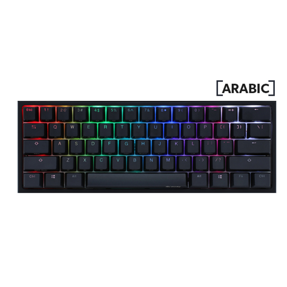 

Ducky one 2 red switch mini keyboard - arabic