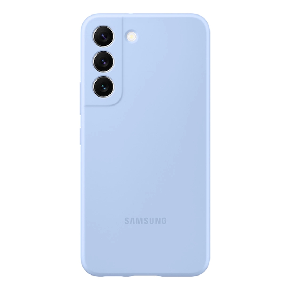 

Samsung s22 rainbow silicone cover - artic blue