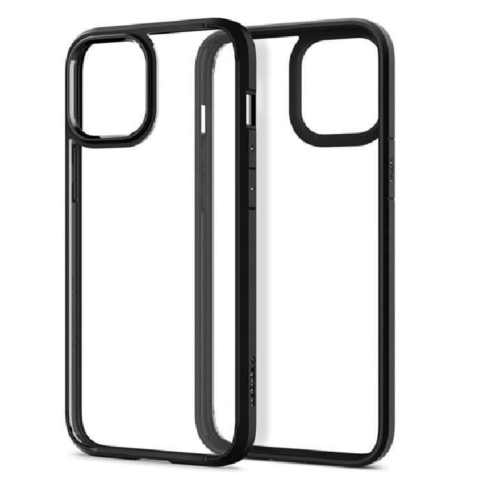 Buy Spigen crystal hybrid iphone 13 mini case - matte black in Saudi Arabia