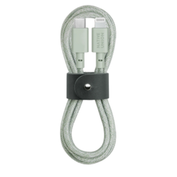

Native union belt cable usb-c to lightning 1. 2m - sage
