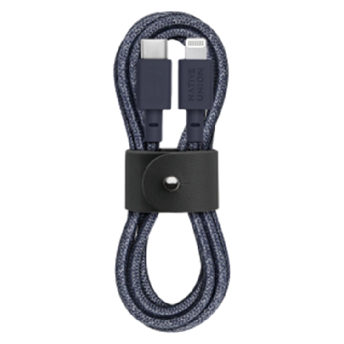 

Native union belt cable usb-c to lightning 1. 2m - indigo