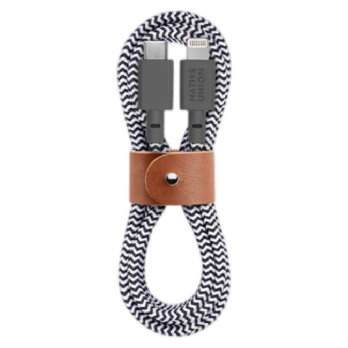 

Native union belt cable usb-c to lightning 1. 2m - zebra