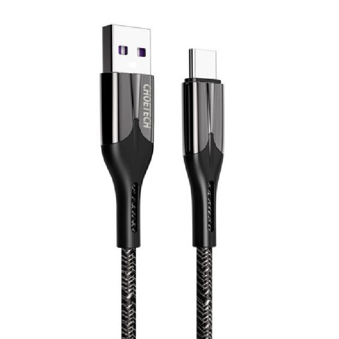 Buy Choetech usb-a to usb-c 1. 2m cable - black in Saudi Arabia