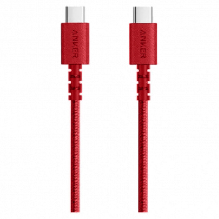 Buy Anker powerline select + usb c to usb c 3 ft cable - red in Saudi Arabia