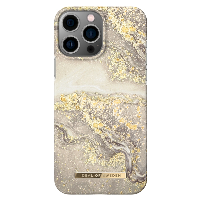 

Ideal of sweden iphone 13 pro case - sparkle greige marble