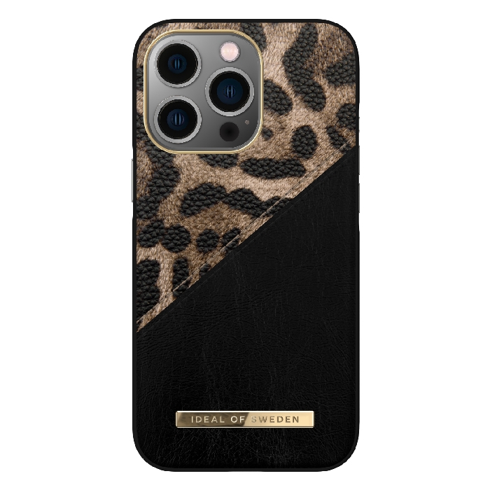 

Ideal of sweden iphone 13 pro case - midnight leopard