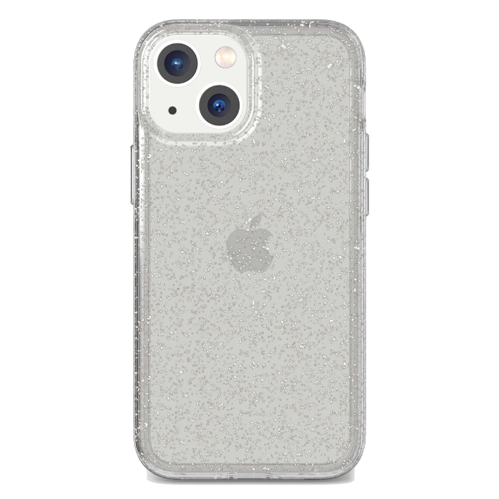 Buy Tech21 evo sparkle for phone 13 case - silver in Saudi Arabia