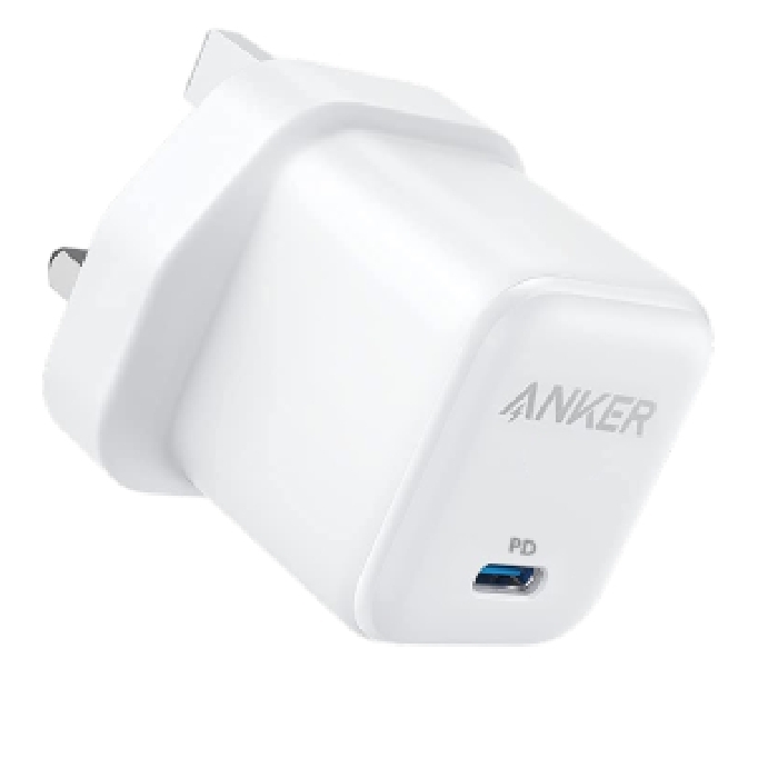 Buy Anker powerport iii wall charger 20w - white in Saudi Arabia