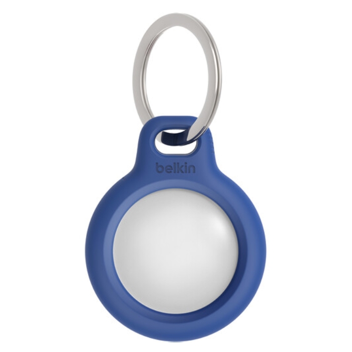 

Belkin airtag secure holder w/key ring – blue