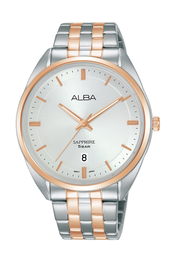 

Alba 41mm gent's metal analog casual watch - as9l08x1