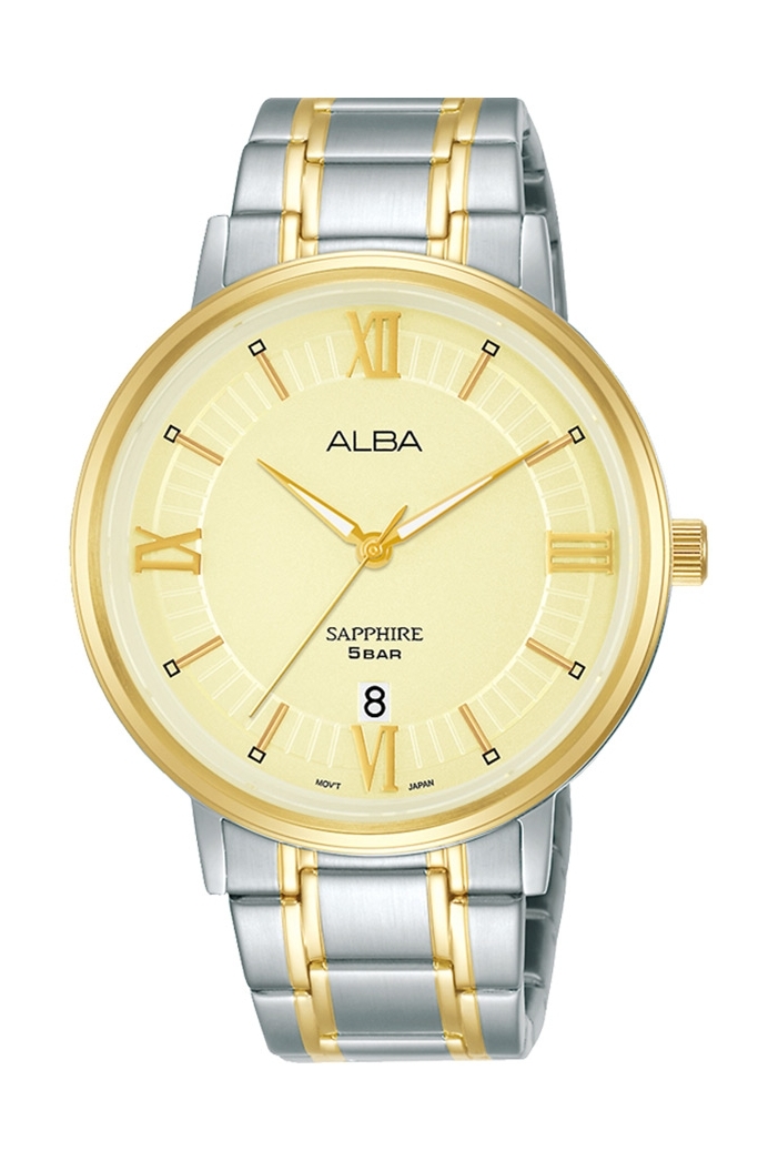 

Alba 41mm gent's metal analog casual watch - as9l24x1