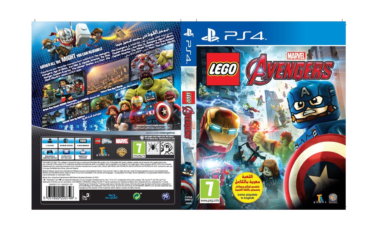 

Lego marvel's avengers (arabic) – playstation 4 game