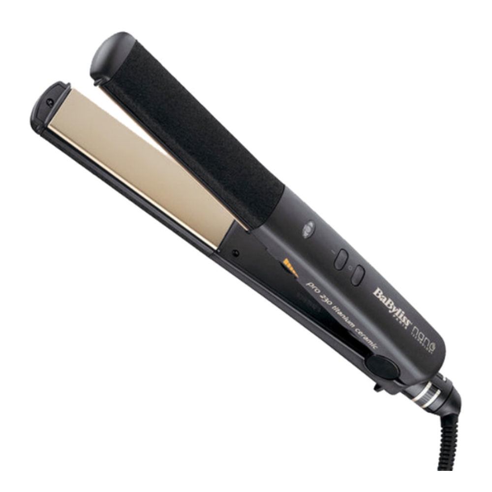 

Babyliss nano technology hair straightener