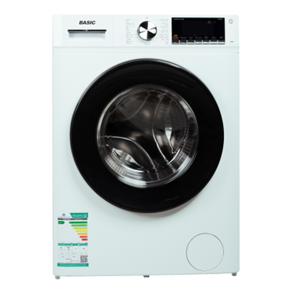 Buy Basic 8kg washing machine front load (bawmf-mg8w) in Saudi Arabia