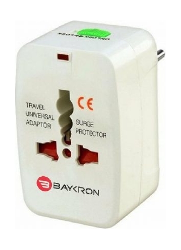 

Baykron itc001 universal travel adapter - white