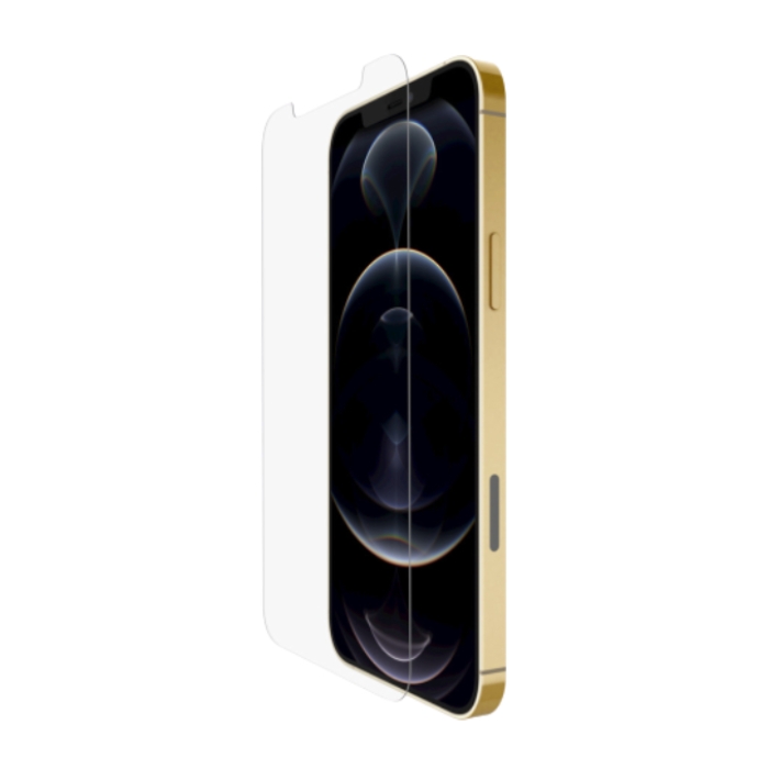 

Belkin screenforce tempered glass anti-microbrial iphone 12 pro max screen protector - ...
