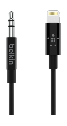 

Belkin lightning & 3. 5 mm audio cable connector (av10172bt06) - black